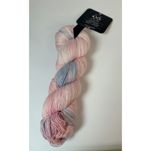 Other - Knit And Crochet KC Yarns Hand Dyed Cotton Blend 437 Yds 100g Candy Pink